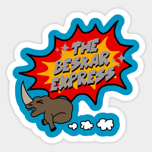 The Beskar Express Sticker